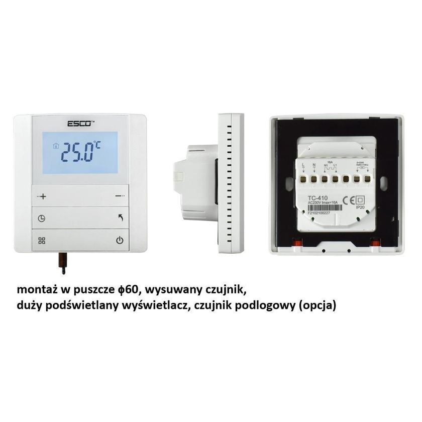 TC410 - Termostat pokojowy