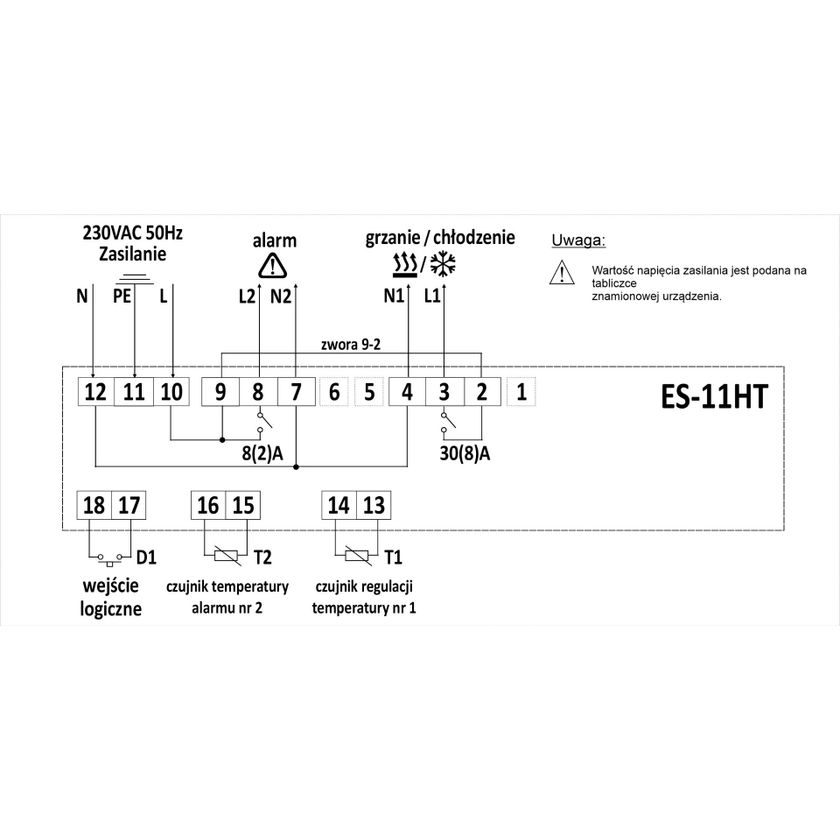 ES-11HT Regulator z timerem 