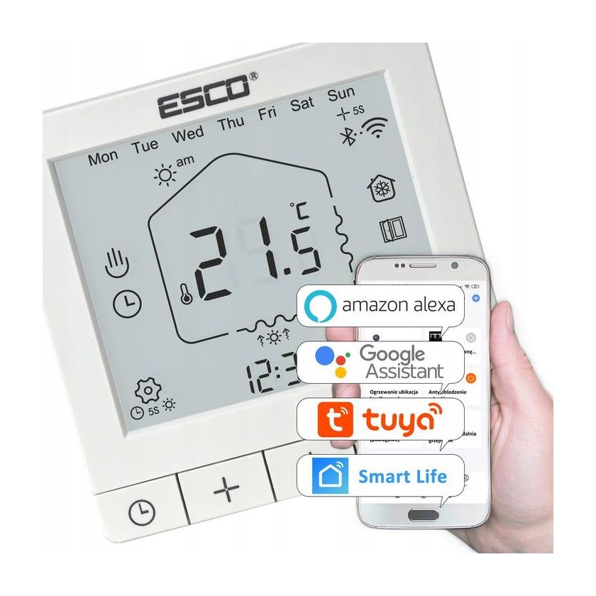 TC-720 WIFI - Termostat pokojowy