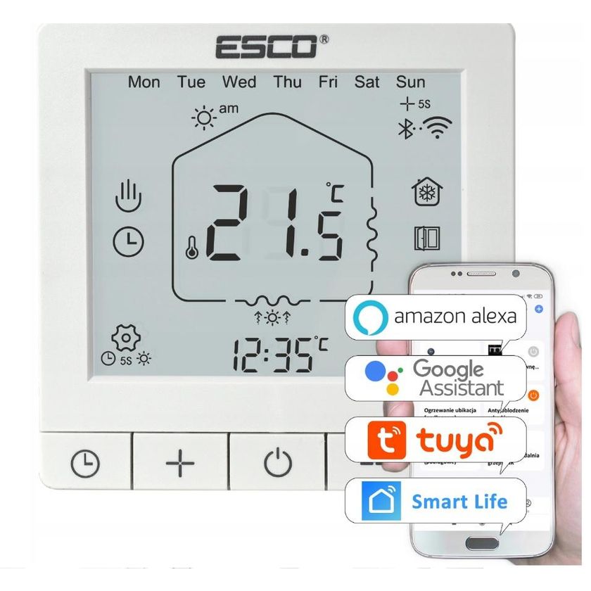 TC-710 WIFI - Termostat pokojowy