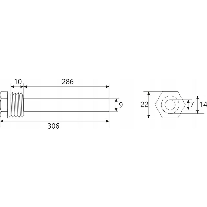 PG+króciec AISI-G1/2