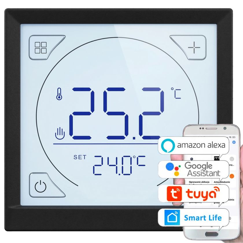 TC-610C WIFI - Termostat pokojowy