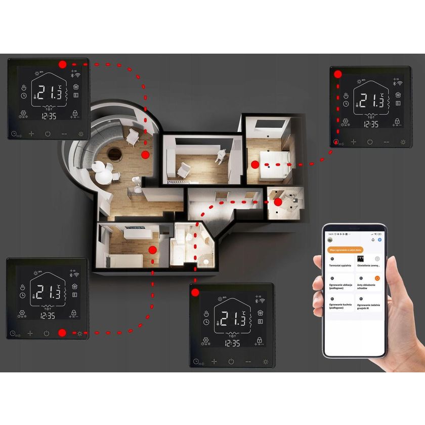 TC-710B WIFI - Termostat pokojowy